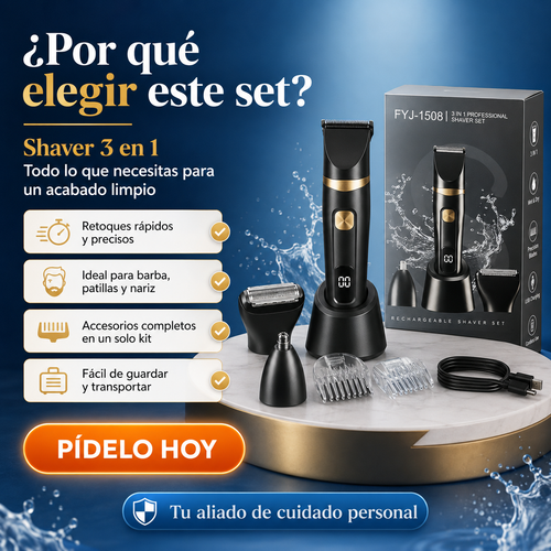 2 Shaver 3 en 1