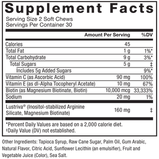 Acelerador de Crecimiento de Cabello en Gomitas