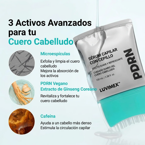 Sérum capilar con PDRN
